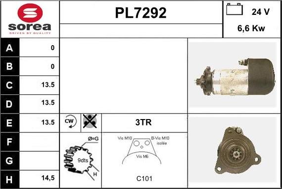 Sera PL7292 - Starter www.molydon.hr