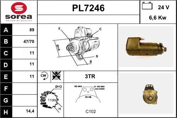 Sera PL7246 - Starter www.molydon.hr