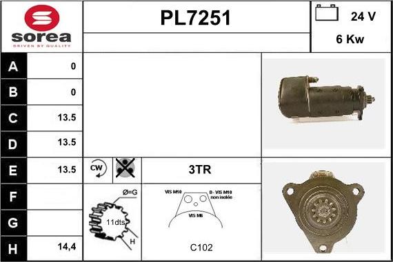 Sera PL7251 - Starter www.molydon.hr