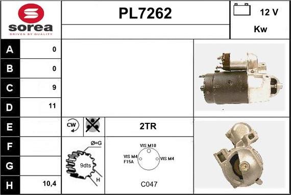 Sera PL7262 - Starter www.molydon.hr