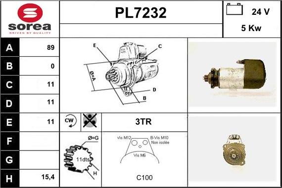 Sera PL7232 - Starter www.molydon.hr