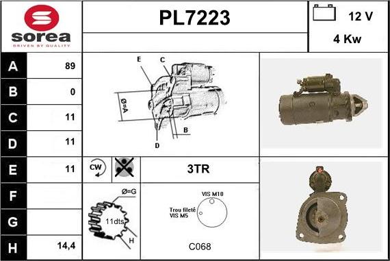 Sera PL7223 - Starter www.molydon.hr