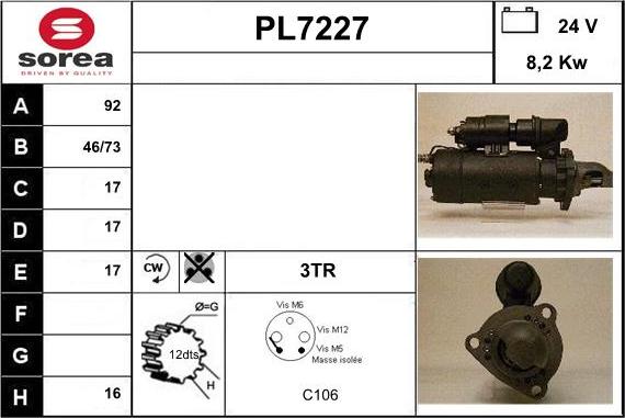 Sera PL7227 - Starter www.molydon.hr