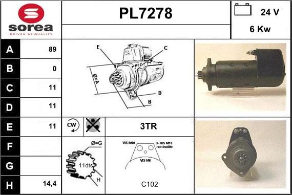 Sera PL7278 - Starter www.molydon.hr