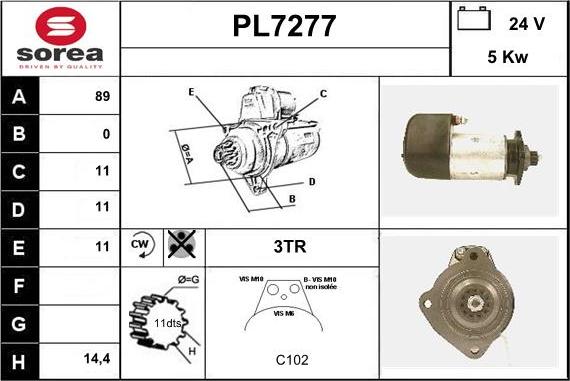 Sera PL7277 - Starter www.molydon.hr