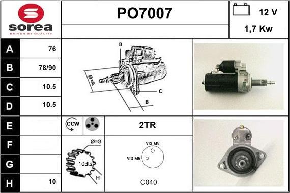 Sera PO7007 - Starter www.molydon.hr