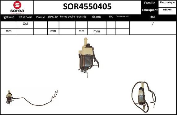 Sera SOR4550405 - Hidraulična pumpa, upravljanje www.molydon.hr