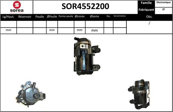 Sera SOR4552200 - Hidraulična pumpa, upravljanje www.molydon.hr