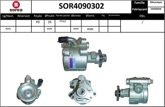 Sera SOR4090302 - Hidraulična pumpa, upravljanje www.molydon.hr