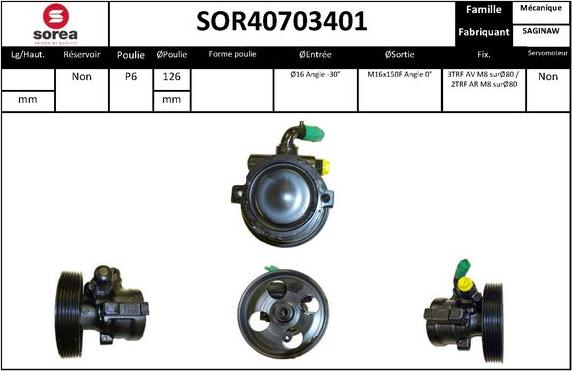 Sera SOR40703401 - Hidraulična pumpa, upravljanje www.molydon.hr
