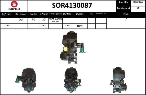 Sera SOR4130087 - Hidraulična pumpa, upravljanje www.molydon.hr