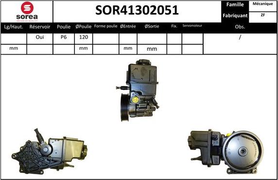 Sera SOR41302051 - Hidraulična pumpa, upravljanje www.molydon.hr