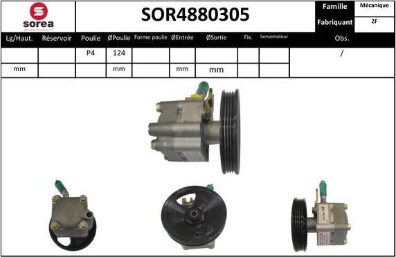 Sera SOR4880305 - Hidraulična pumpa, upravljanje www.molydon.hr