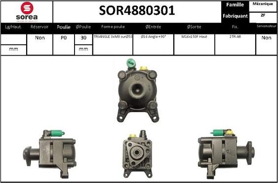 Sera SOR4880301 - Hidraulična pumpa, upravljanje www.molydon.hr