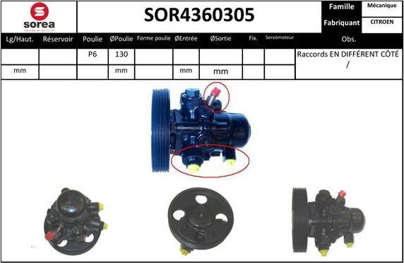 Sera SOR4360305 - Hidraulična pumpa, upravljanje www.molydon.hr