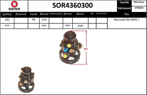 Sera SOR4360300 - Hidraulična pumpa, upravljanje www.molydon.hr