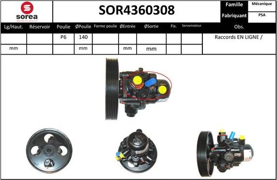 Sera SOR4360308 - Hidraulična pumpa, upravljanje www.molydon.hr