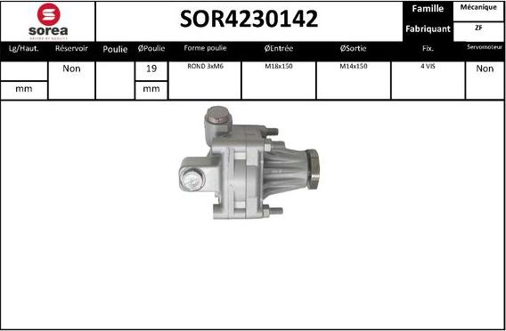 Sera SOR4230142 - Hidraulična pumpa, upravljanje www.molydon.hr