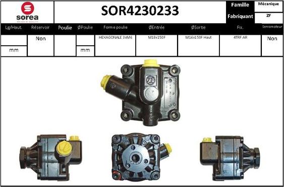 Sera SOR4230233 - Hidraulična pumpa, upravljanje www.molydon.hr