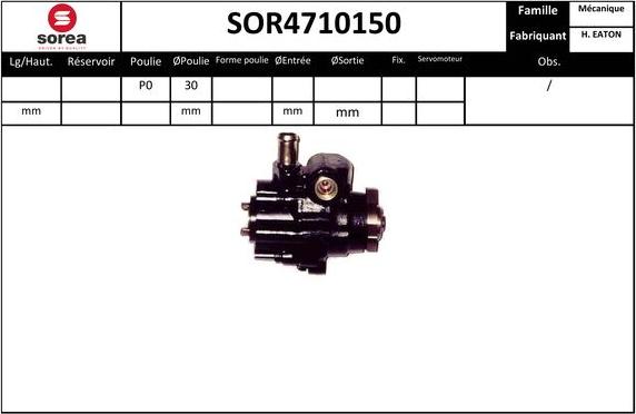 Sera SOR4710150 - Hidraulična pumpa, upravljanje www.molydon.hr