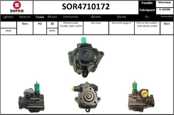 Sera SOR4710172 - Hidraulična pumpa, upravljanje www.molydon.hr