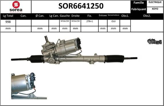 Sera SOR6641250 - upravljački mehanizam www.molydon.hr