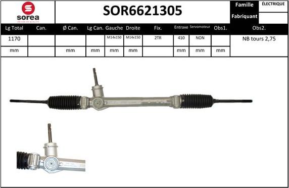 Sera SOR6621305 - upravljački mehanizam www.molydon.hr