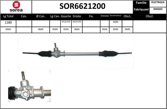 Sera SOR6621200 - upravljački mehanizam www.molydon.hr