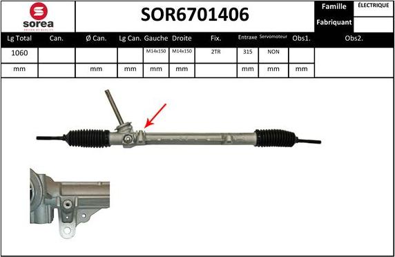 Sera SOR6701406 - upravljački mehanizam www.molydon.hr