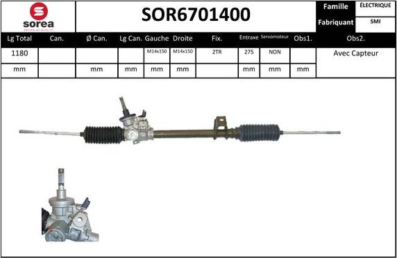 Sera SOR6701400 - upravljački mehanizam www.molydon.hr