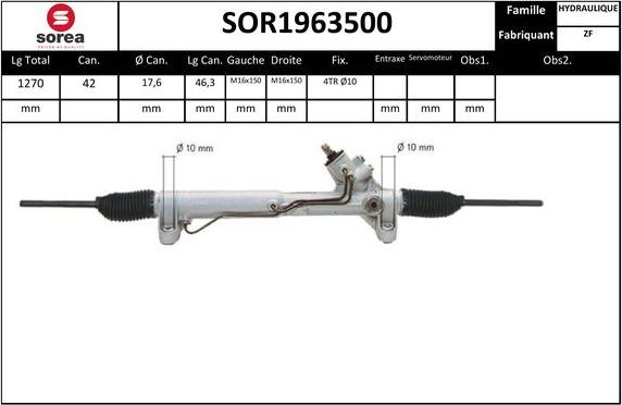 Sera SOR1963500 - Upravljački mehanizam www.molydon.hr