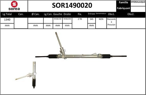 Sera SOR1490020 - upravljački mehanizam www.molydon.hr