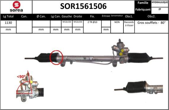 Sera SOR1561506 - upravljački mehanizam www.molydon.hr