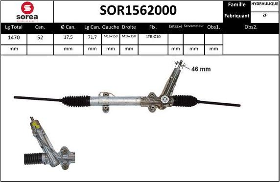 Sera SOR1562000 - upravljački mehanizam www.molydon.hr