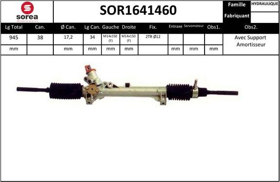 Sera SOR1641460 - upravljački mehanizam www.molydon.hr