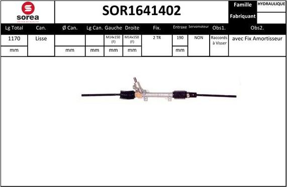 Sera SOR1641402 - upravljački mehanizam www.molydon.hr