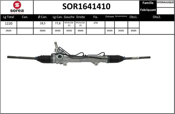 Sera SOR1641410 - upravljački mehanizam www.molydon.hr