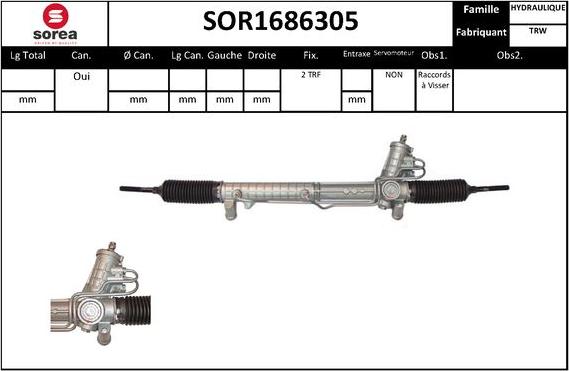 Sera SOR1686305 - upravljački mehanizam www.molydon.hr