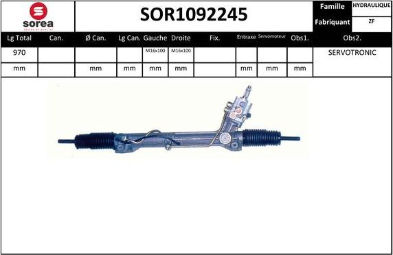 Sera SOR1092245 - upravljački mehanizam www.molydon.hr