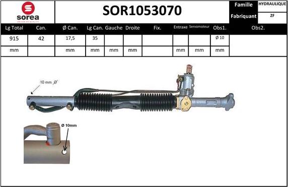 Sera SOR1053070 - upravljački mehanizam www.molydon.hr