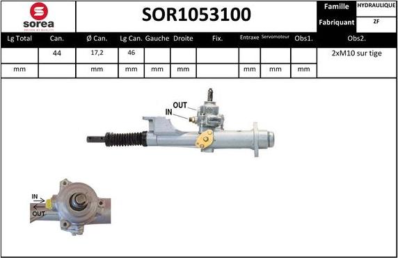 Sera SOR1053100 - upravljački mehanizam www.molydon.hr