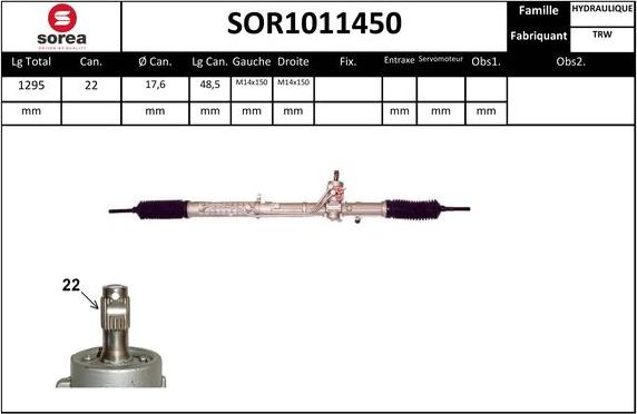 Sera SOR1011450 - Upravljački mehanizam www.molydon.hr