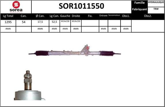 Sera SOR1011550 - upravljački mehanizam www.molydon.hr