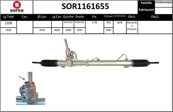 Sera SOR1161655 - upravljački mehanizam www.molydon.hr