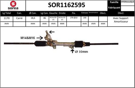 Sera SOR1162595 - upravljački mehanizam www.molydon.hr