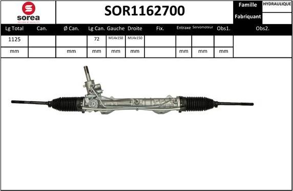 Sera SOR1162700 - upravljački mehanizam www.molydon.hr