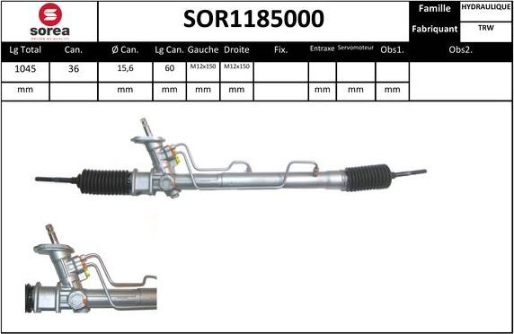 Sera SOR1185000 - upravljački mehanizam www.molydon.hr