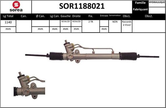 Sera SOR1188021 - upravljački mehanizam www.molydon.hr