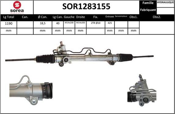 Sera SOR1283155 - upravljački mehanizam www.molydon.hr