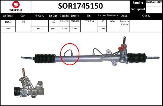 Sera SOR1745150 - upravljački mehanizam www.molydon.hr